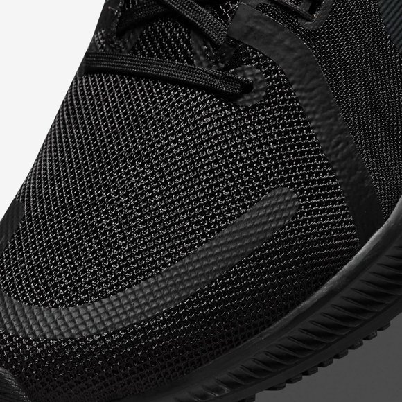Nike Quest 4 Men's Road Running Shoes Black - Picture 8 of 10